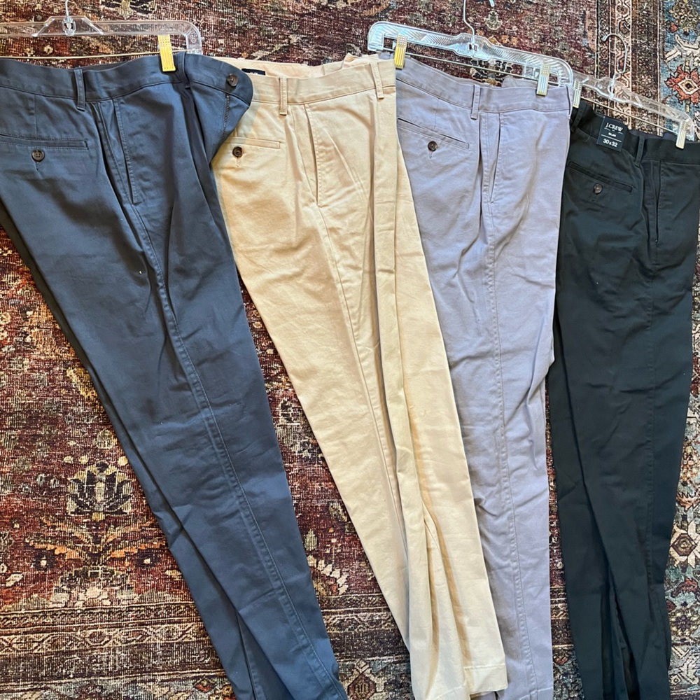 Men’s Jcrew Pant Bundle Like New 30x32